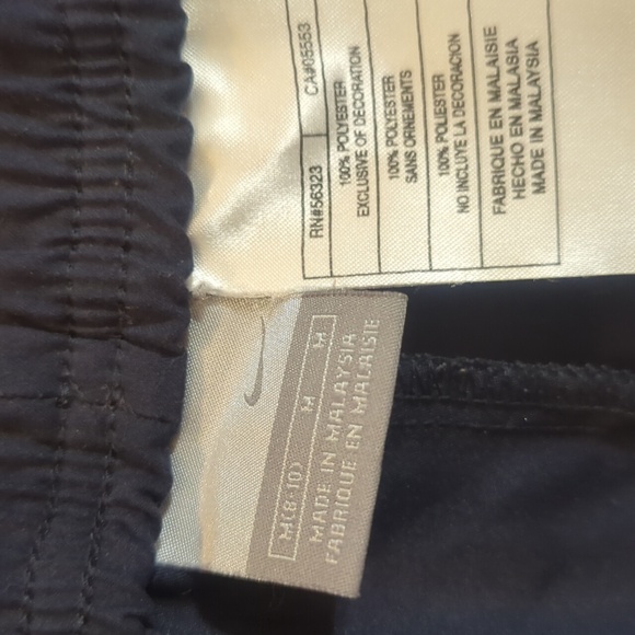 Nike track active pants navy white medium women's - Picture 4 of 9